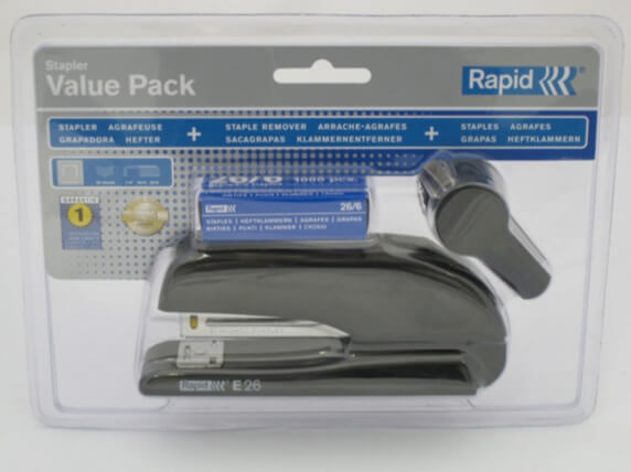 rapid-e26-half-strip-stapler-staples-blister