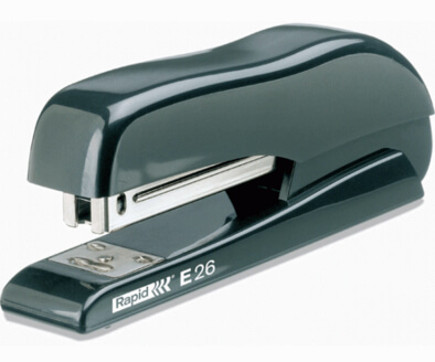 rapid-e26-stapler-black