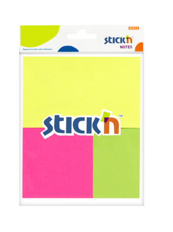 stickn-sticky-notes-neon-assorted-hang-pack-3s