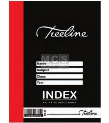 treeline-index-book-a4-192-pages