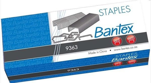 bantex-staples-26×6-5m