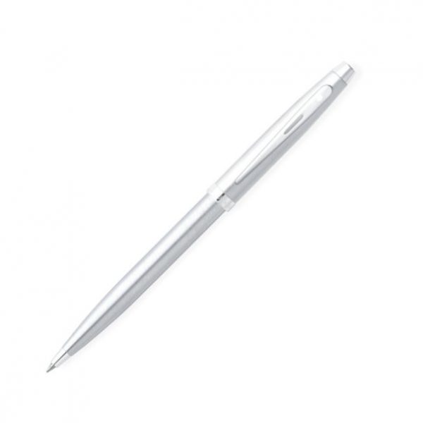 sheaffer-100-ball-point-brushed-chrome-nickel-trim