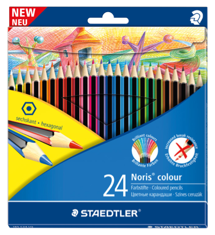 STAEDTLER COLOURING PENCILS NORIS CLUB 24S - Titles Stationers