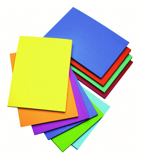 PAPER A4 ASSORTED COLORS 100S