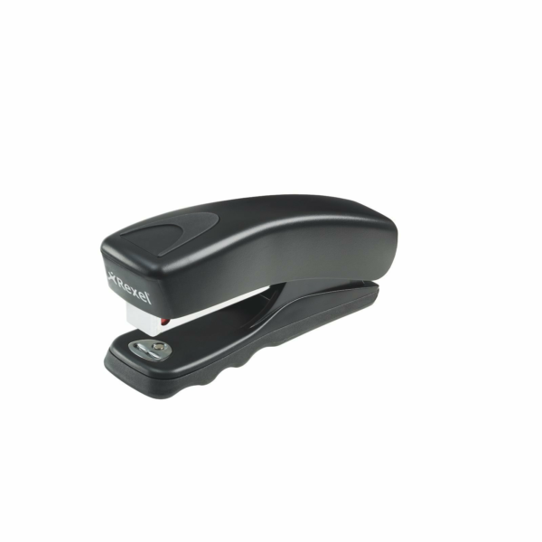 REXEL STAPLER GEMINI BLACK