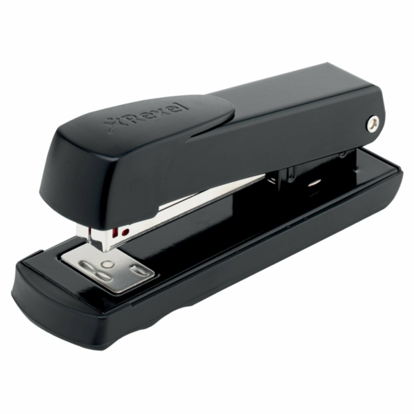 REXEL STAPLER METEOR BLACK